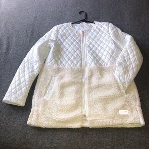 Women’s Calvin Klein quilted Sherpa jacket